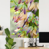 yucca bloemen poster (Thuiskantoor)