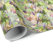 yucca bloemen, verpakkingspapier cadeaupapier (Rol Hoek)