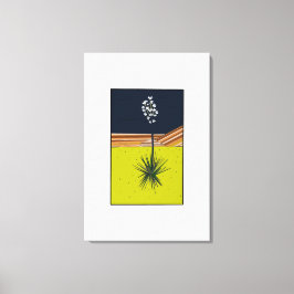 YUCCA CANVAS AFDRUK