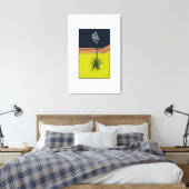 YUCCA CANVAS AFDRUK (Insitu (Slaapkamer))