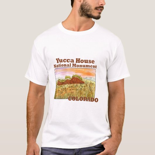 Yucca House National Monument (Colorado) T-shirt (Voorkant)