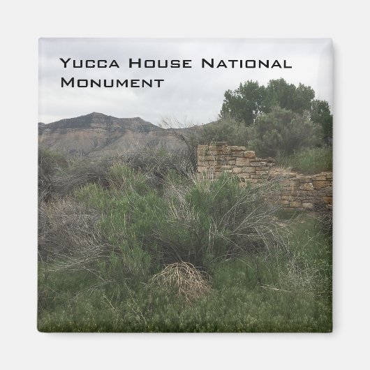Yucca House National Monument Magneet (Voorkant)
