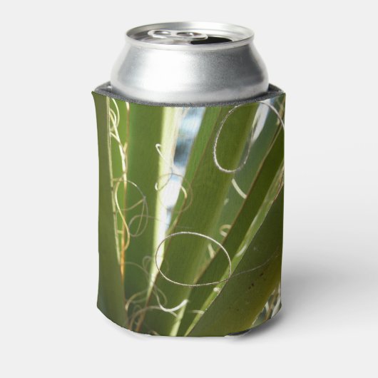 Yucca laat groene Natuur fotografie Blikjeskoeler (Blikje Achterkant)