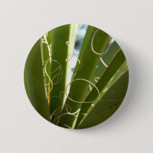 Yucca laat groene Natuur fotografie Ronde Button 5,7 Cm