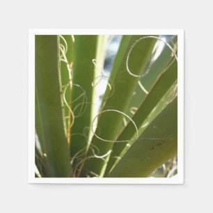 Yucca laat groene Natuur fotografie Servet
