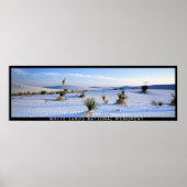 Yucca Panorama Poster (Voorkant)