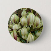 Yucca Plant Badge Ronde Button 5,7 Cm (Voorkant)
