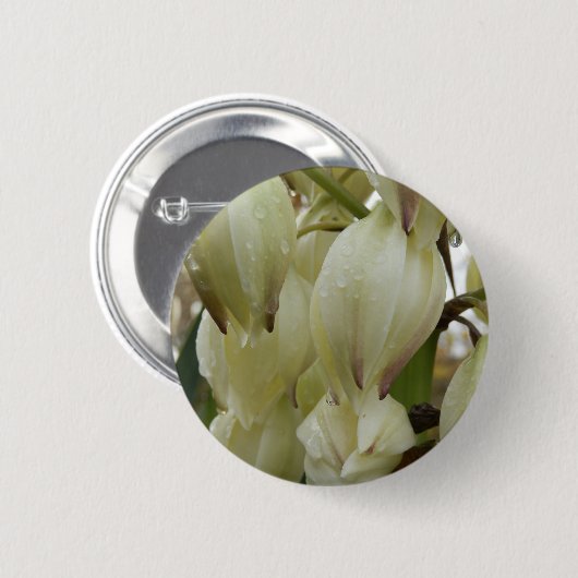 Yucca Plant Badge Ronde Button 5,7 Cm (Voorkant /achterkant)