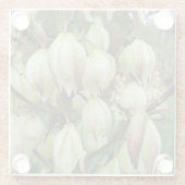 Yucca Plant Glazen Onderzetter (Achterkant)