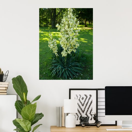 Yucca Plant Poster (Thuiskantoor)