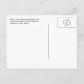 Yucca Point Overlook, Yucca Cave Canyon de Chelly Briefkaart (Achterkant)