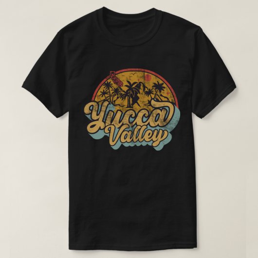 Yucca Valley, California T-shirt (Design voorkant)