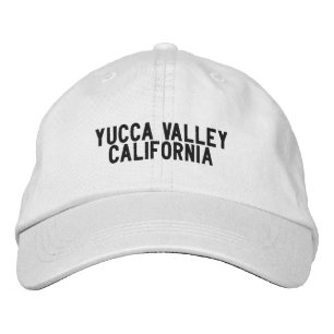 Yucca Valley Californië Hoed Geborduurde Pet