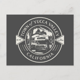 YUCCA VALLEY - SAN BERNARDINO CALIFORNIË BRIEFKAART