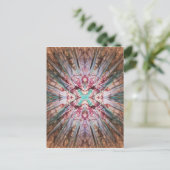 Yucca Warm Glow Briefkaart (Staand voorkant)