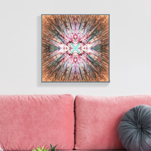 Yucca Warm Glow Canvas Afdruk (Insitu (Woonkamer))