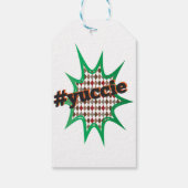 Yuccie groen jong urban creatief #Yuccie Cadeaulabel (Achterkant)