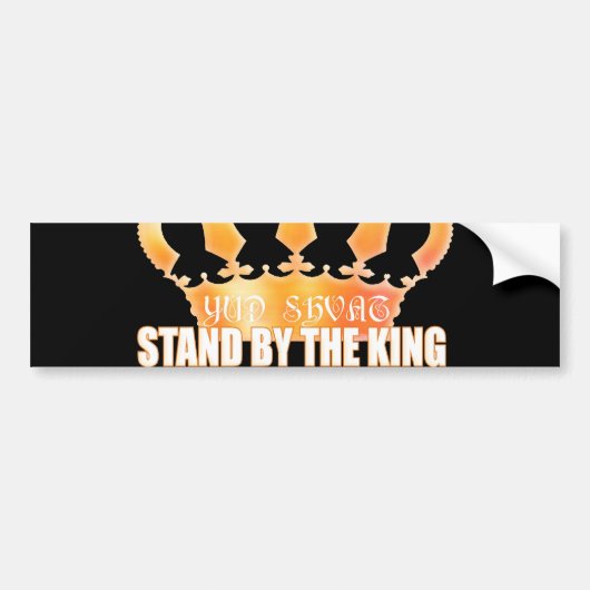 Yud Shvat Bumpersticker (Voorkant)
