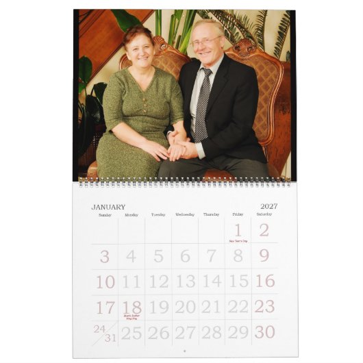 Yudin Family, 2009 Kalender (Jan 2027)