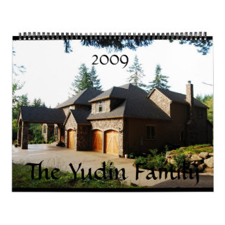 Yudin Family, 2009 Kalender