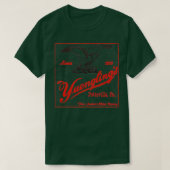 Yuenglings Pottsville PA  Brouwerij T-shirt (Design voorkant)
