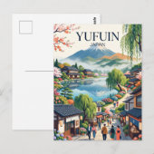 Yufuin Japan Briefkaart (Voorkant / Achterkant)