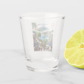 Yufuin Japan Shot Glas (Achterkant)