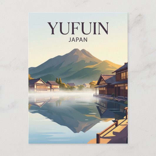 Yufuin Onsen Japan Briefkaart (Voorkant)