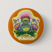 Yuga-Frosch Ronde Button 5,7 Cm (Voorkant)
