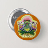 Yuga-Frosch Ronde Button 5,7 Cm (Voorkant /achterkant)