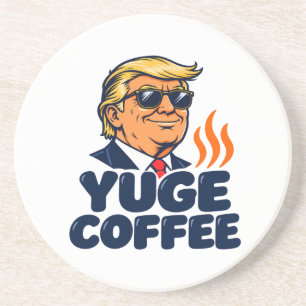 YUGE Coffee in Shades Sandstone Onderzetter