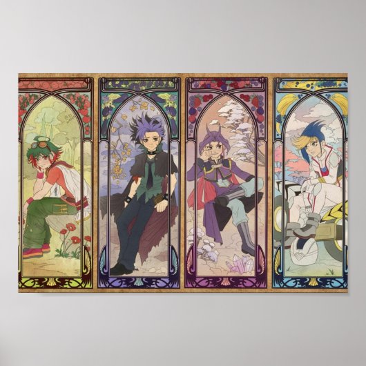 YuGiOh Arc V Poster (Voorkant)