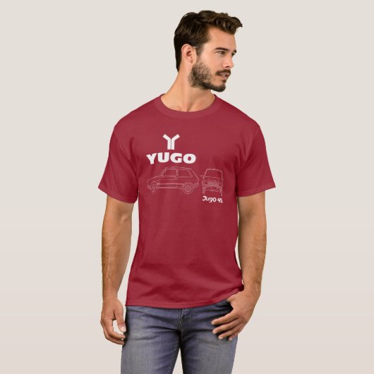 YUGO 45 T-SHIRT (Voorkant volledig)