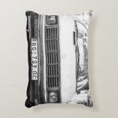 Yugo, oude joegoslavische auto accent kussen (Voorkant(Verticaal))