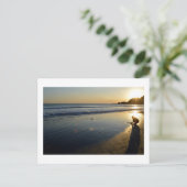 Yuigahama Beach: Kamakura, Japan Briefkaart (Staand voorkant)