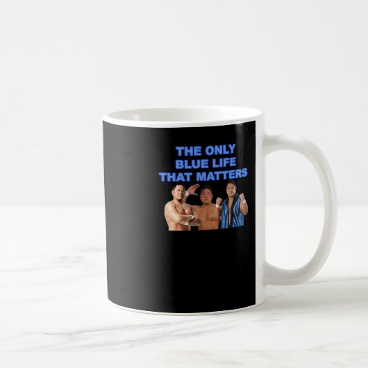 Yuji Nagata leeft Sticker Koffiemok (Rechts)