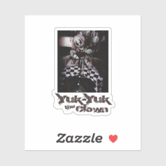 Yuk-Yuk De Clown Sticker