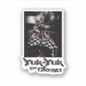 Yuk-Yuk De Clown Sticker (Voorkant)