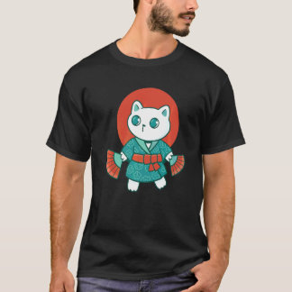 Yukata Japanse kat T-shirt