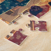 Yukata Night Walk – Japanese Festival Puzzle Legpuzzel (Zijkant)