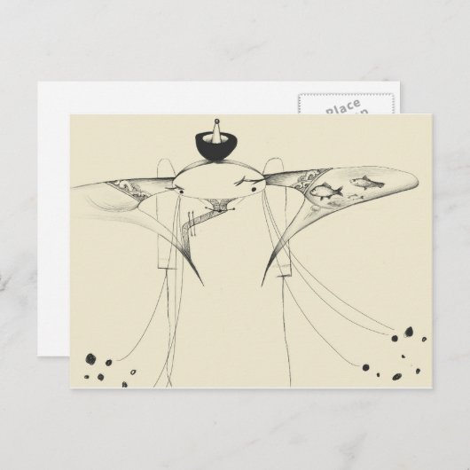 Yuki Astrid Briefkaart (Voorkant / Achterkant)