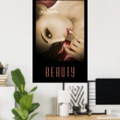 Yuki Canvas Poster (Thuiskantoor)