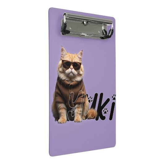 Yuki de Kat: Mini Klembord (Schuin)