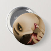 Yuki Ronde Button 7,6 Cm (Voorkant /achterkant)