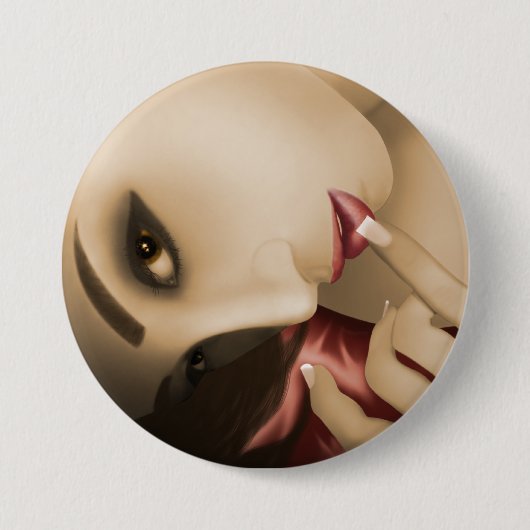 Yuki Ronde Button 7,6 Cm (Voorkant)