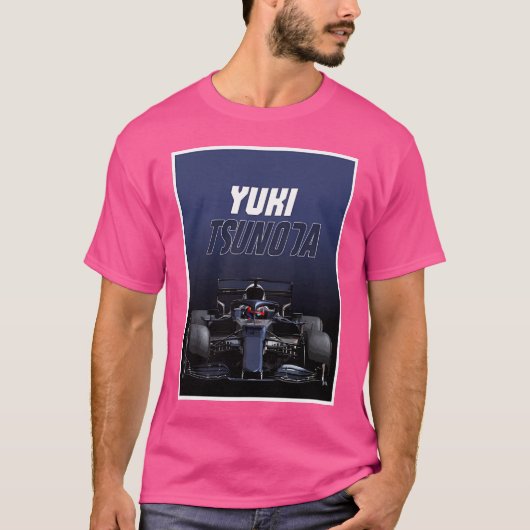 Yuki Tsunoda Alpha Tauri T-shirt (Voorkant)