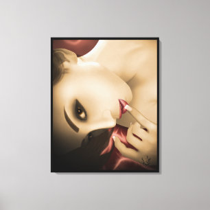 Yuki Wrapped Canvas Afdruk
