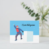 Yukigassen Briefkaart (Staand voorkant)