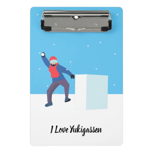 Yukigassen Mini Klembord (Voorkant)