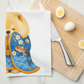 YUKIKO'S TUIN • Geisha Theedoek (Quarter Fold)